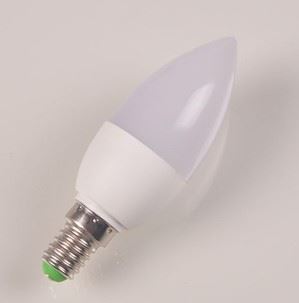 LED蠟燭燈 LED尖泡燈 塑殼尖泡 LED蠟燭燈 E14 螺口原始圖片2