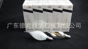 LED尖泡/拉尾泡 廠家批發(fā) 熱銷3W LED燈絲燈泡 愛迪生復(fù)古燈絲燈