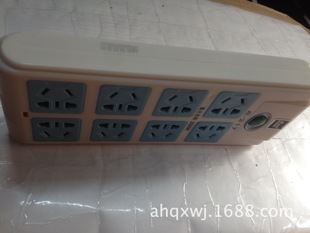 德智不帶線插座 可邦KB-217 無(wú)線插座 雙排 電腦專用插座 大功率插板原始圖片3