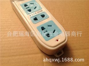 德智不帶線插座 批發德智DZ-602 安全插座 無線插座 移動電源轉換器 大功率插排原始圖片3