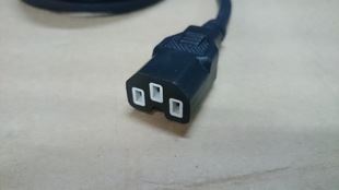 電飯鍋插線 批發 電飯鍋電飯煲 電源連接線 品字通用插線 黑皮原始圖片3