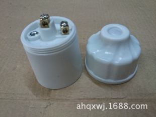 奇興佳雅燈頭燈座 燈頭批發 白螺口燈頭 E27燈口 阻燃燈頭 燦航CH-805 螺口燈頭原始圖片2