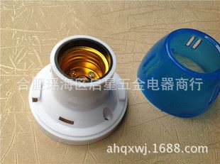 奇興佳雅燈頭燈座 批發(fā) 奇新302燈座 豪華外殼裝飾螺口平燈座 E27燈座 LED專用燈座原始圖片3