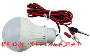 12VLED球泡燈 節(jié)能led電動車照明球泡夜市地攤燈12v24v36v84v60v72v48Vled燈泡原始圖片3