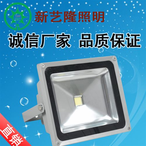 LED投光燈 廠家直銷大功率led投光燈10W 20W 30W 50W 戶外擺攤投射燈電瓶燈