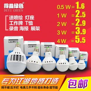 LED地攤燈 led球泡燈led燈泡 節能燈 跑江湖地攤夜市燈泡0.5W 廠家批發