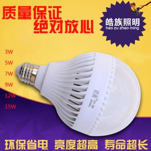 經(jīng)濟(jì)型 tj{gx}節(jié)能pc塑料型家用燈led大功率球泡燈15W 廠家直銷批發(fā)