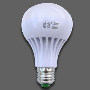 塑料型 廠家供應(yīng)led球泡燈 皓族新款led節(jié)能燈塑料型球泡燈9Wled燈泡批發(fā)原始圖片2