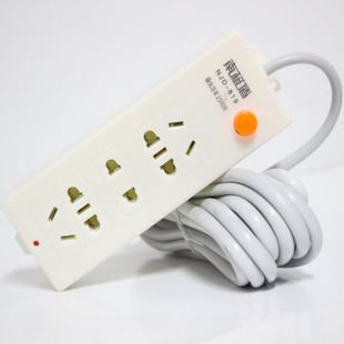 摔不爛插座 zp3位家用大功率2500W電源插座接線板 拖線板插線板排插5米原始圖片3