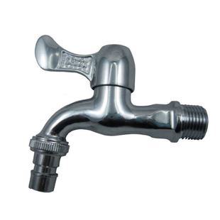 水龍頭 水暖五金 蘭花單冷水龍頭 洗衣機(jī)快開水龍頭 鋅合金快開龍頭批發(fā)原始圖片2