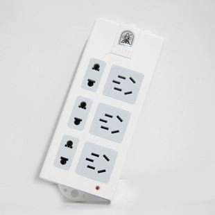 無線 子彈頭TS-041無線插座 6插位 電源轉(zhuǎn)換器 接線板 插排