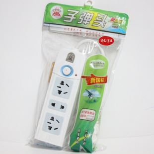 1.8米 子彈頭插座 003 1.8米 3位 排插 接線板原始圖片3