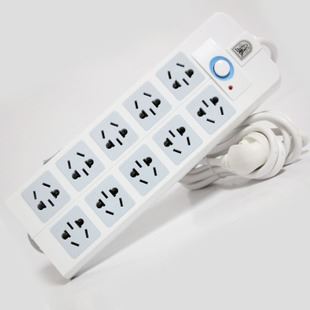 2.8米 3米 子彈頭插板TS- 402 電腦專用插座 2.8米 多排插原始圖片2