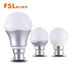 LED球泡/B22卡口 fsl佛山照明led燈泡 B22卡口led球泡5W 7w 室內led球泡燈批發