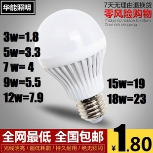 led球泡燈 浙江工廠直銷 出口做torch牌子 led球泡燈 瓦數(shù)可定做 3w5w9w15w