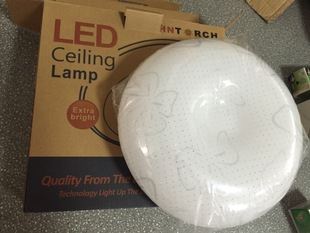 led吸頂燈 浙江工廠直銷 出口做torch牌子 led吸頂燈 瓦數(shù)可定做10w15w20w