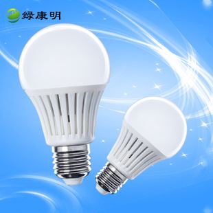 熱銷新品 綠康明 廠家批發(fā) LED球泡燈 新款LED燈泡3W 5W 7W火爆銷售 無頻閃