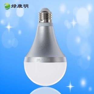 热销新品 绿康明 led球泡灯 防水球泡灯 led节能灯泡8W-10W 护眼无频闪