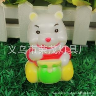 LED卡通插電小夜燈 廠家直銷 小豬節能創意插電卡通小夜燈 LED燈床頭燈 批發