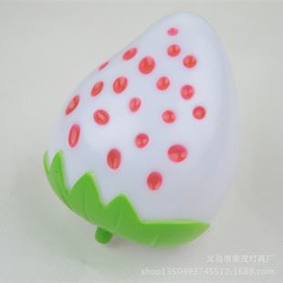 LED白光小夜燈 ledl插電小夜燈 草莓新款小夜燈 節能創意床頭燈 禮品燈廠家批發原始圖片2