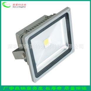 LED投光燈 LED投光燈100w 戶外室外燈 防水  廣告路燈 泛光 投射燈  可定制