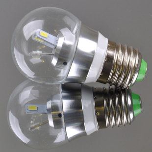 新品上市 廠家批發LED球泡燈 LED燈 球泡燈 節能燈球泡 透明外殼 5730貼片