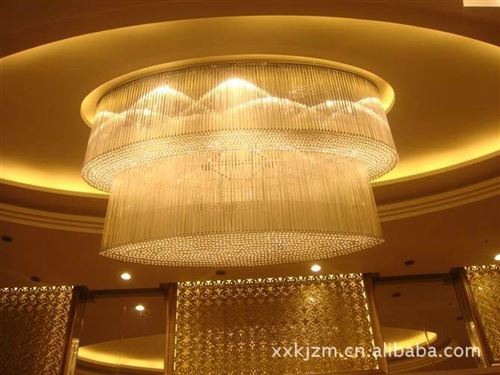 客廳吸頂燈 酒店大型燈具 酒店非標燈具 水晶燈具 非標工程燈 燈具批發 燈具原始圖片2