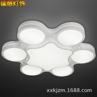 現代簡約系列 續想 現代簡約無極調光led吸頂燈 吸頂燈led圓形 古鎮燈飾批發原始圖片3