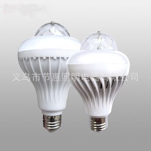 舞臺燈 舞臺燈 8W天花燈七彩旋轉球泡燈KTV酒吧水晶燈原始圖片2