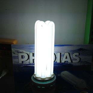 本周新品 大功率節能燈白光三基色大4U節能燈批發原始圖片3