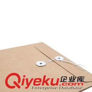 文件套/文件袋 廣博 進口牛皮紙質檔案袋 文件袋 人事辦公文具用品10個裝EN-11