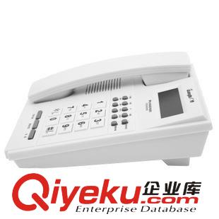 電話機(jī) 廣博 經(jīng)典商務(wù)電話機(jī)/家庭辦公 來電顯示固定電話座機(jī) 米白NC8102原始圖片3
