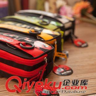 憤怒的小鳥 廣博 憤怒的小鳥時尚學(xué)生鉛筆袋 雙層多功能學(xué)生文具盒袋AB5447原始圖片2