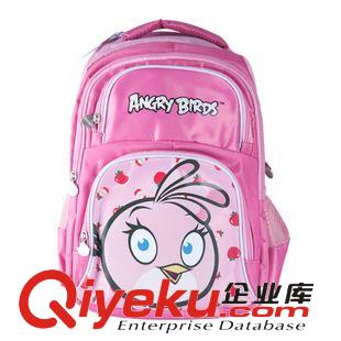 憤怒的小鳥 廣博現(xiàn)貨 廠家直銷兒童幼兒小學(xué)生卡通憤怒的小鳥書包批發(fā)雙肩包原始圖片2