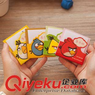 憤怒的小鳥 廣博 卡通可愛便利貼 百事貼 創(chuàng)意兒童貼紙 可撕便簽貼本 AB5106原始圖片3