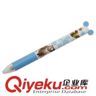 熊出沒 廣博 熊出沒圓珠筆 0.5mm自動原子筆 學(xué)生辦公兩用圓珠筆 XCM7521