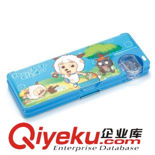筆袋筆盒 廣博 喜羊羊多功能鉛筆盒 大容量塑料 學(xué)生鉛筆盒/文具盒XYY4522原始圖片3