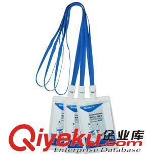 掛件 廣博(GuangBo)  超透軟質(zhì)PVC展會(huì)證/工作證 豎式+掛繩 10只裝原始圖片2
