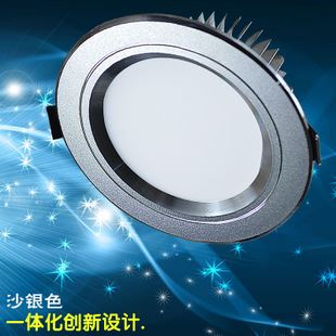 LED筒燈 廠家批發(fā)LED節(jié)能3W5W7W9W12W超高亮筒燈商場服裝酒店工程燈原始圖片2