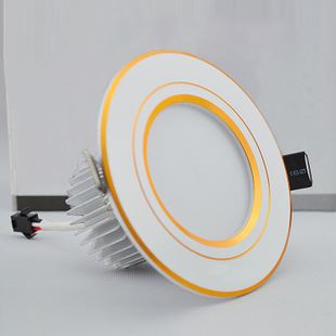 LED筒燈 LED智能變色調(diào)光筒燈三色可變天花燈客廳臥室新款護(hù)眼筒燈原始圖片3