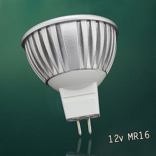 LED燈杯 廠家直銷LED燈杯3w壓鑄E14燈杯led節能照明12v低壓燈杯 MR16燈杯