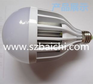 LED球泡燈 深圳廠家供應 18W 大瓦數(shù)LED 超亮工礦燈工程工廠原始圖片2