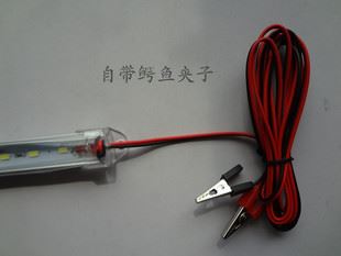 其他燈具配件 12伏LED節(jié)能日光燈管 LED日光燈條12V LED夜市硬燈條柜臺燈條