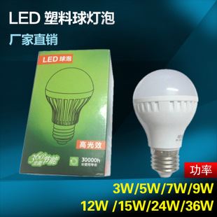 LED球泡燈 廠家批發LED球泡燈 B22卡口LED節能燈 節能球泡燈led球泡燈