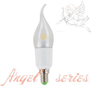 LED蠟燭燈 廠家直銷(xiāo) LED蠟燭燈4.2w 拉尾泡 水晶燈專(zhuān)用E14 led燈泡