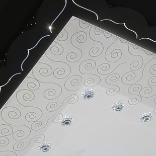智能家居 簡約奢華客廳臥室書房三段變光變色LED吸頂燈具【沁園春】原始圖片3