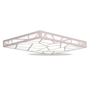 LED客廳燈 PVC燈罩三段變光/無極調光LED客廳吸頂燈【水立方】原始圖片2