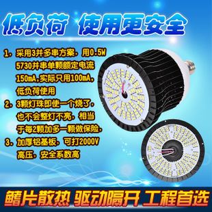 球泡燈 工程球泡LED 超市 大排檔 燈泡  鰭片LED 20W 40W 60W 大球泡燈