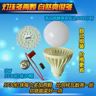 球泡燈 LED套件  led球泡 球泡燈 節(jié)能燈 塑膠球泡 lED球泡套件 廠家