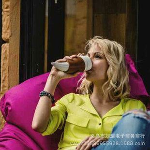 未分類 2015情人節送禮創意時尚吉祥羊角咖啡杯內膽保溫杯羊年牛角杯原始圖片3
